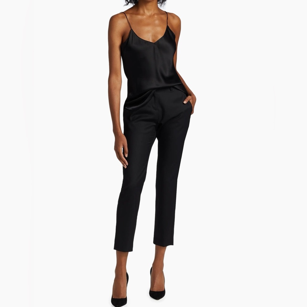Nili Lotan Isabella Silk Cami in black - Picture 15 of 16